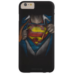 Superman Chest Sketch 2 Barely There iPhone 6 Plus Case