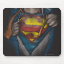 Superman Chest Sketch 2 Mousepads