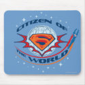 Superman Citizen of the World mousepads by Superman Superman Citizen of the World mousepads
