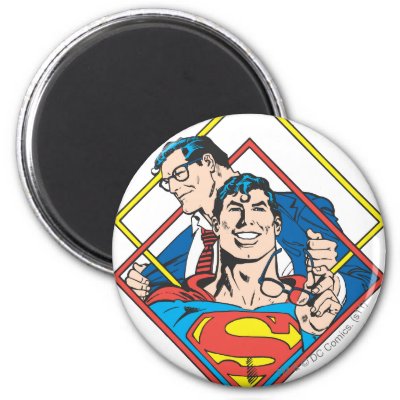 Superman/Clark Kent magnets