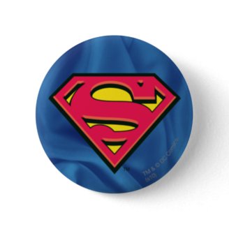 Superman Logo Design   on Superman Classic Logo Buttons Zazzle Button From Fashionstinks Com