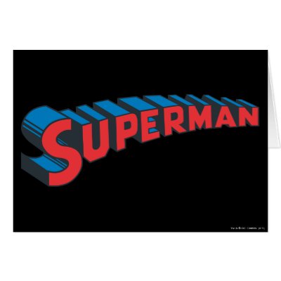 Superman Classic Logo cards