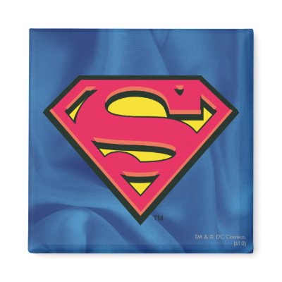 Superman Classic Logo refrigerator magnet