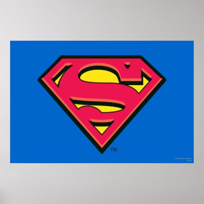 Superman Classic Logo posters