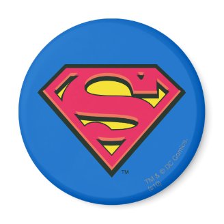 Superman Classic Logo Refrigerator Magnets