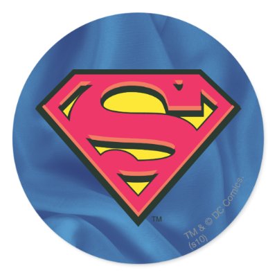 Superman Classic Logo stickers