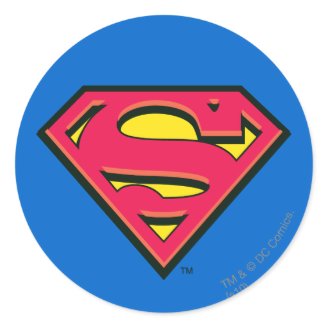 Superman Classic Logo Sticker