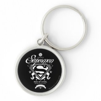 Superman Coat of Arms Keychain