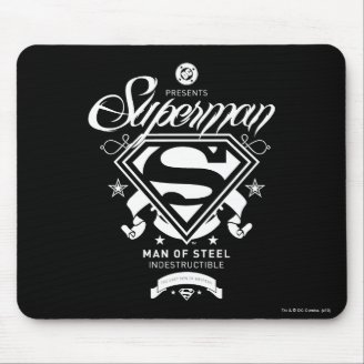 Superman Coat of Arms Mousepad