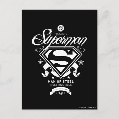 Superman Coat of Arms postcards