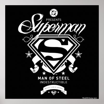 Superman Coat of Arms posters
