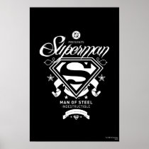 Superman Coat of Arms Print