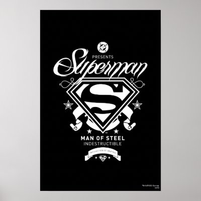 Superman Coat of Arms posters