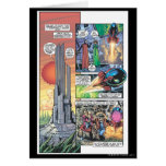 Superman Comic Panel - Clark's Origins Greeting Cards