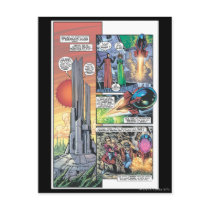 Superman Comic Panel - Clark's Origins Postcard
