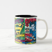 Superman Comic Panels Coffee Mugs