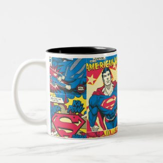 Superman Comic Panels mug