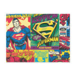 Superman Comic Panels Post Cards