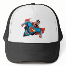 Superman Comic Style Mesh Hat
