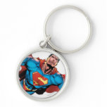 Superman Comic Style Key Chain