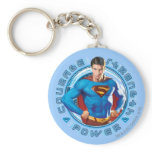 Superman Courage Strength Power Key Chain