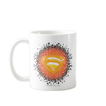 Superman Crackle Logo Mug
