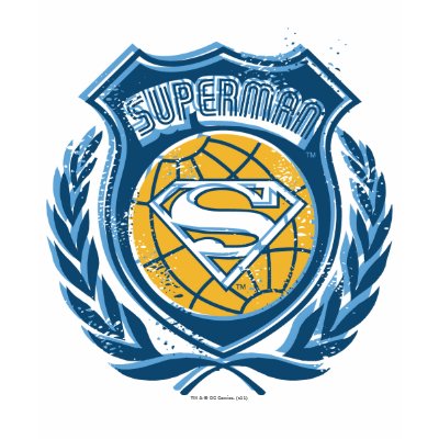 Superman Crest with Globe t-shirts