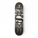 Superman Dark Skulls Skateboard Deck