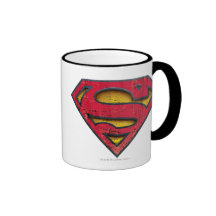 Superman Distressed Logo Coffee Mug