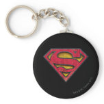 Superman Distressed Logo Keychains
