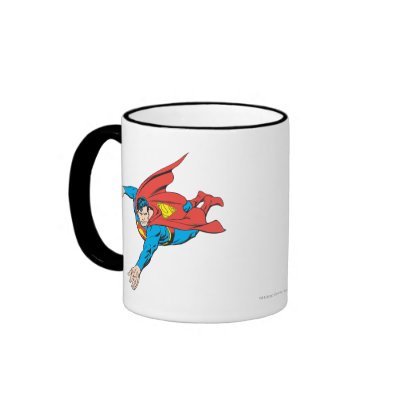 Superman Dives Left mugs