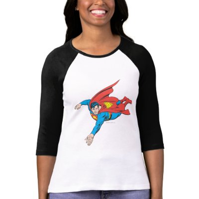 Superman Dives Left t-shirts