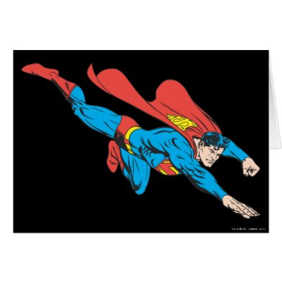 Superman Dives Right cards