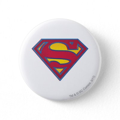 Superman dot logo buttons