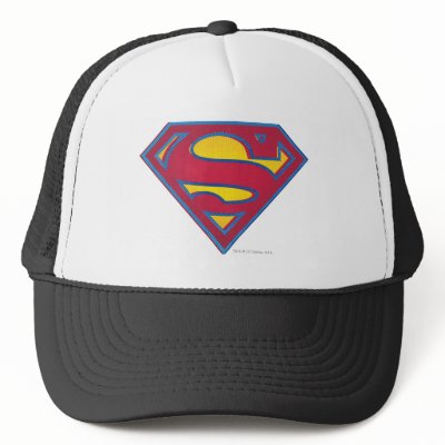 Superman dot logo hats