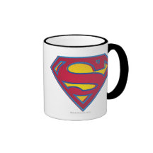 Superman dot logo mugs