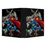 Superman Fights Enemy binders