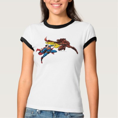 Superman Fights t-shirts