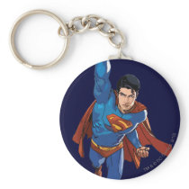 Superman Flying Forward Keychain
