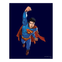Superman Flying Forward Posters