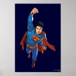 Superman Flying Forward Print