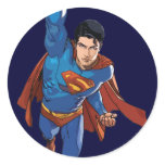 Superman Flying Forward Sticker