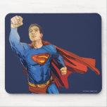 Superman Flying Left Mouse Pads