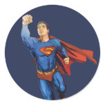 Superman Flying Left Stickers