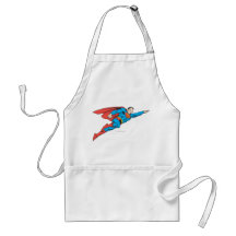 Superman Flying Right Aprons
