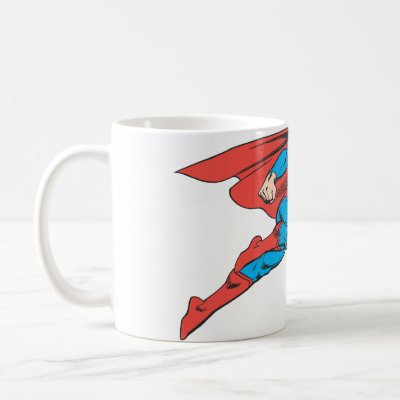 Superman Flying Right mugs