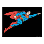 Superman Flying Right Post Cards