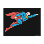 Superman Flying Right Post Cards