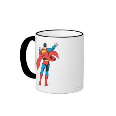 Superman From Behind mugs