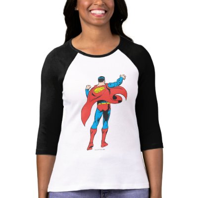 Superman From Behind t-shirts